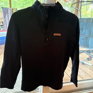Vineyard Vines Black Quarter-Zip Pullover